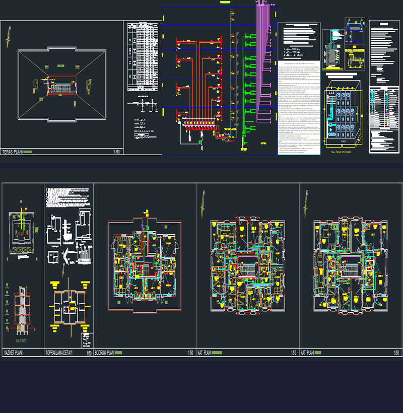 10 Daireli Bina Projesi