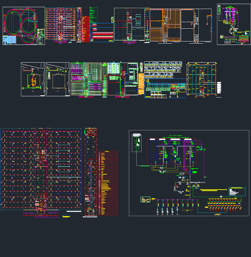 1600 KVA Konfeksiyon Atölyesi Elektrik Projesi