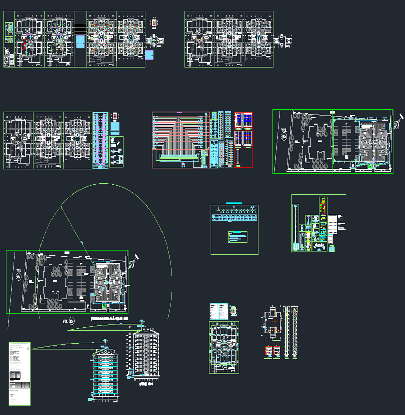 40 Daireli Lojman Projesi