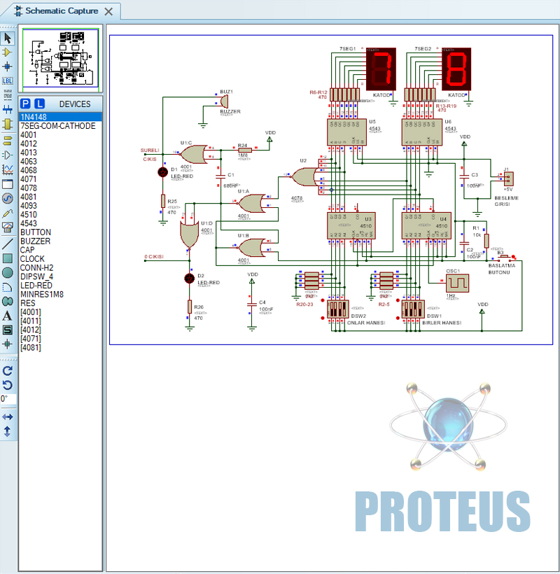 99 – 00 Programlanabilir Geri Sayıcı