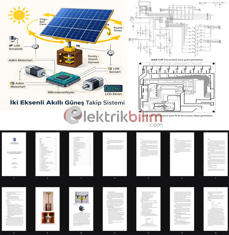 Akıllı Güneş Takip Sistemi Tez Çalışması