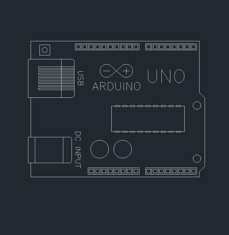 Arduino Uno AutoCAD Çizim