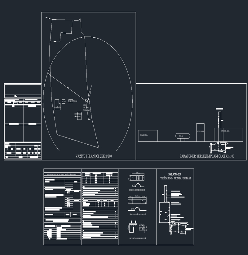 Autocad Paratoner Projesi