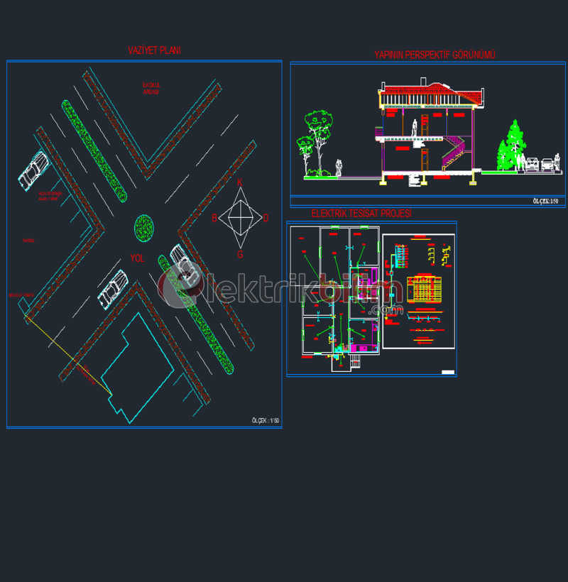 Basit Ev Elektrik Projesi