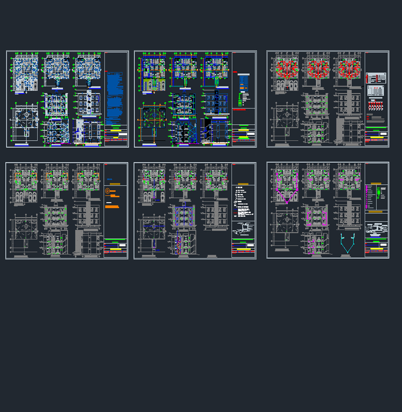 Dubleks Bina Elektrik Ve Mimari Proje