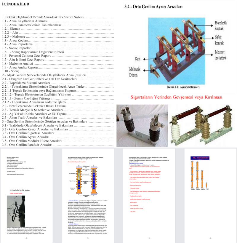 Elektrik Dağıtım Sektöründe Arıza – Bakım Yönetim Sistemi