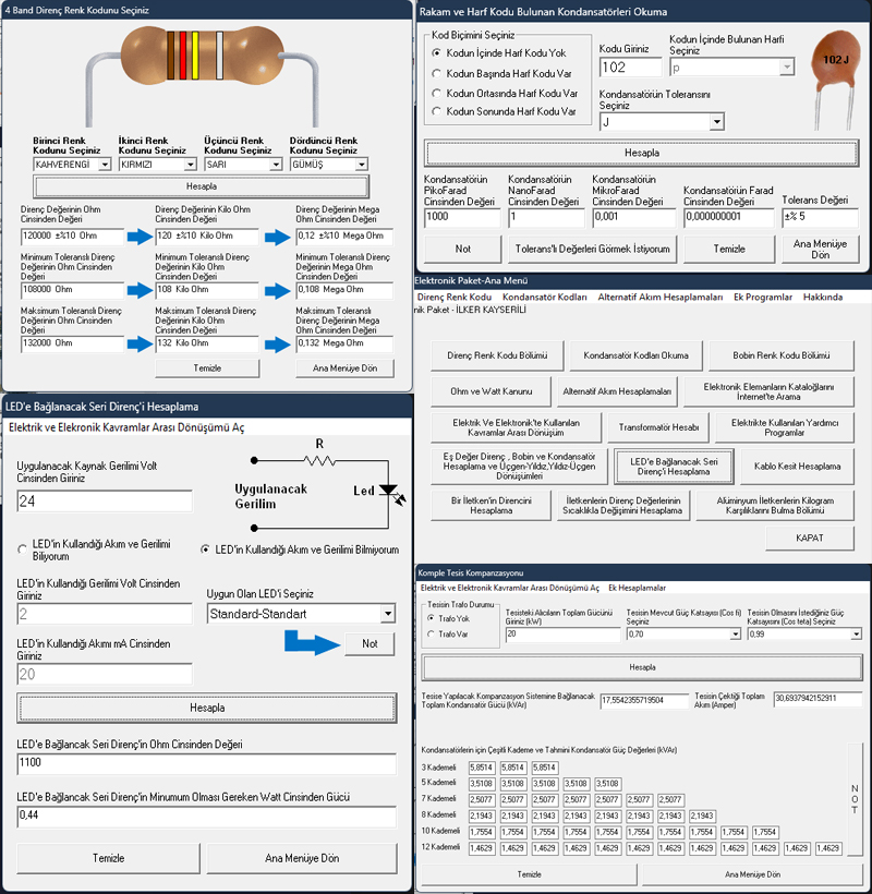 Elektronik Paket Program Seti