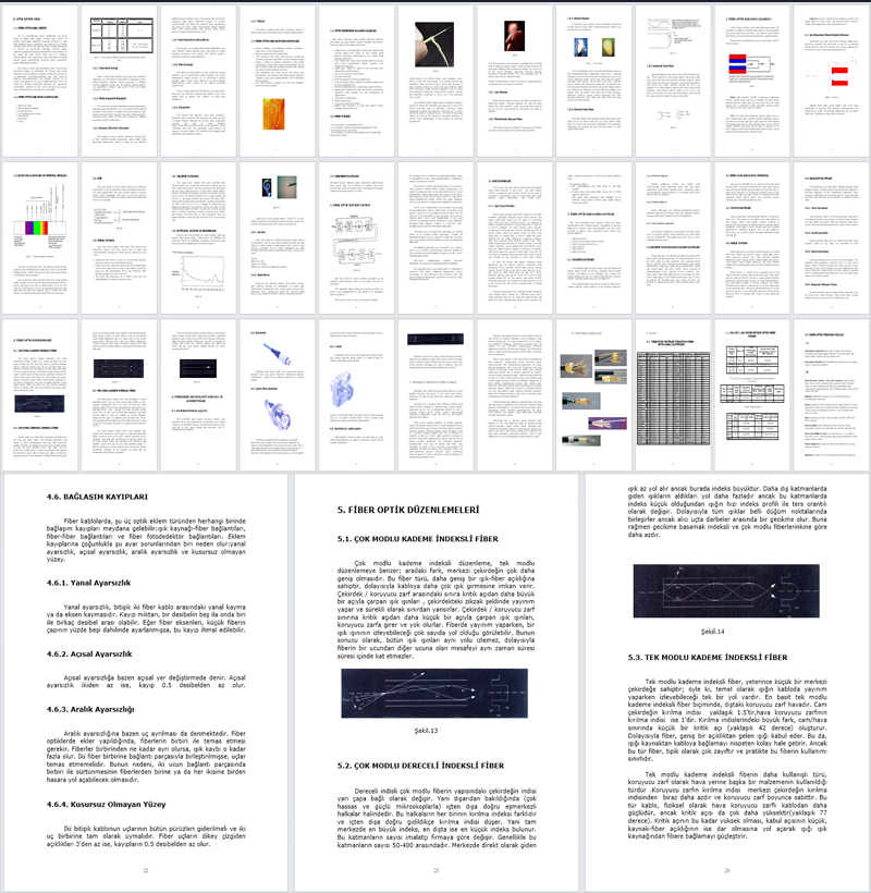 Fiber Optik Kablolar
