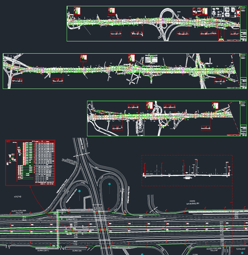 Karayolu Yol Aydınlatma Elektrik Tesisat Projesi