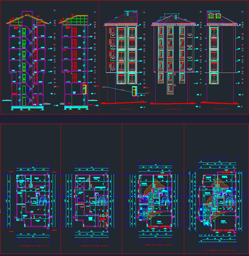 Komple Mimari Plan Projesi -2