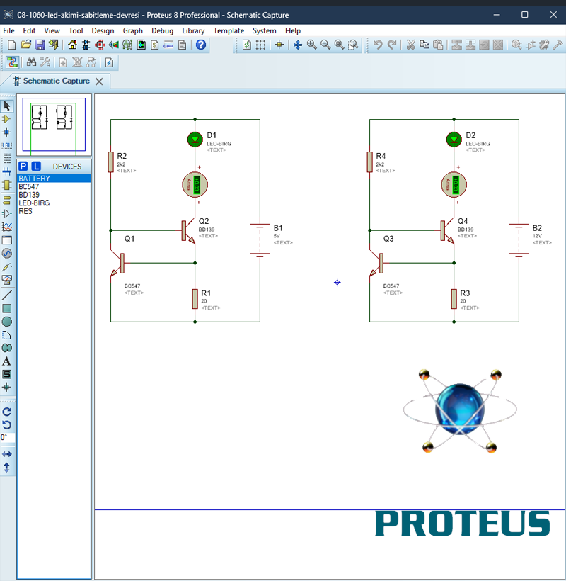 LED Akımı Sabitleme Devresi