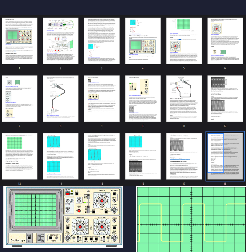 Osiloskop Tanıtımı ve Ölçüm Yapma