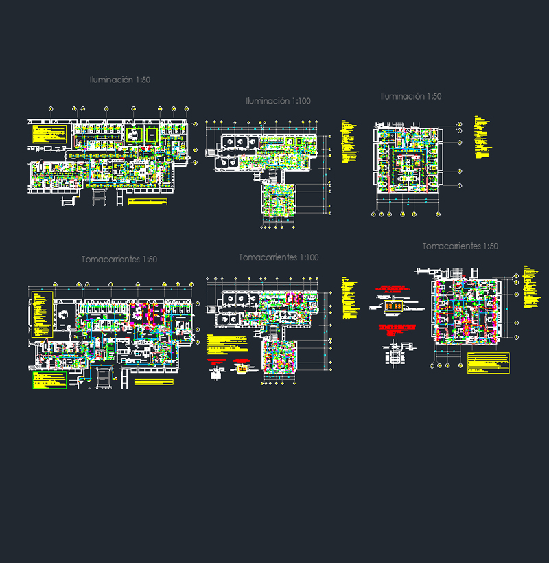 Özel Hastane Mimari ve Elektrik Projesi