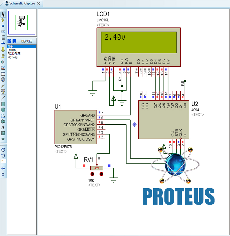 Pic12F675 ile Dijital Voltmetre Uygulaması