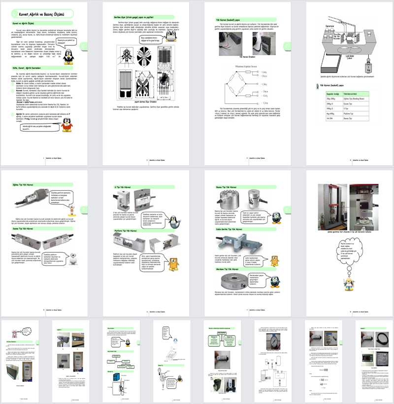 Sensör Teknolojisine Giriş – Kuvvet, Ağırlık ve Basınç Ölçümü