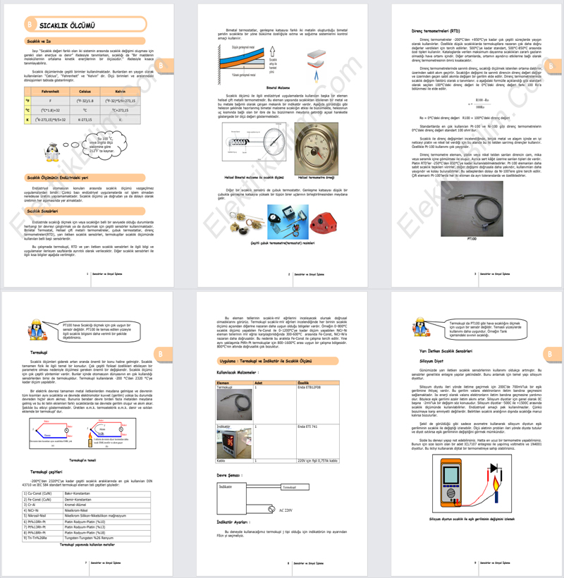 Sensör Teknolojisine Giriş – Sıcaklık Ölçümü
