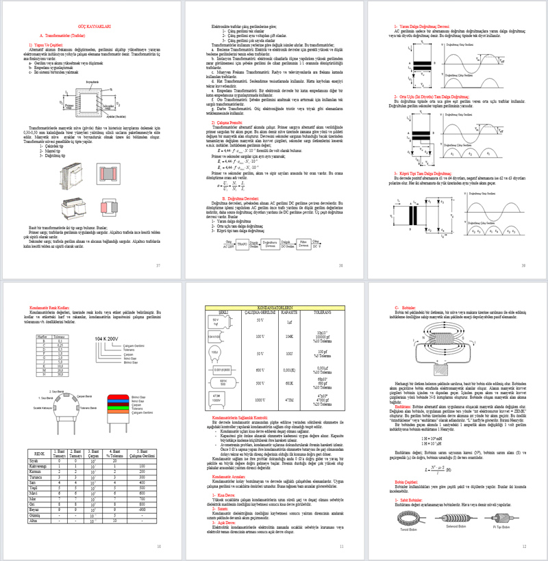 Temel Elektronik Ders Notları