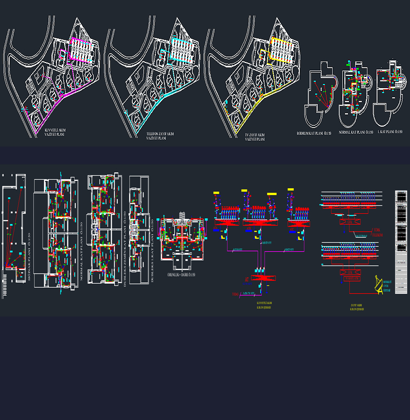 Toplu Villa Elektrik Projesi