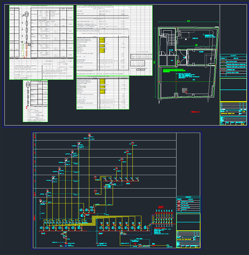 Tüm Hesap ve Çizelgeleri ile Birlikte Topraklama Projesi