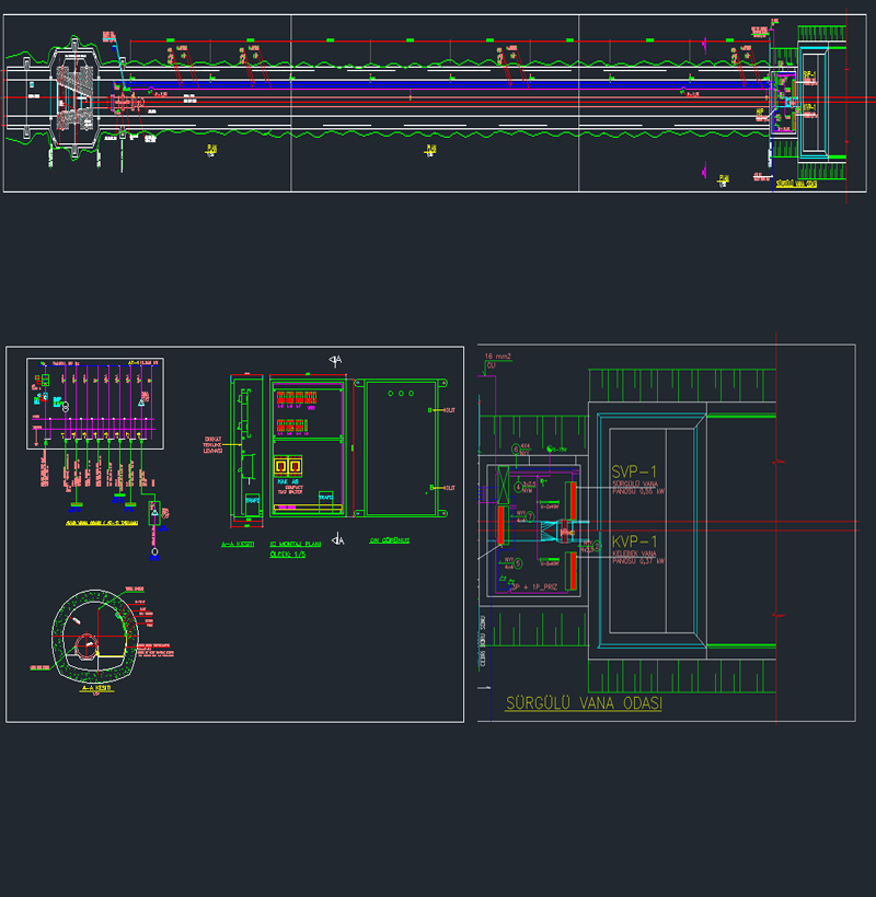 Tünel Aydınlatma Projesi