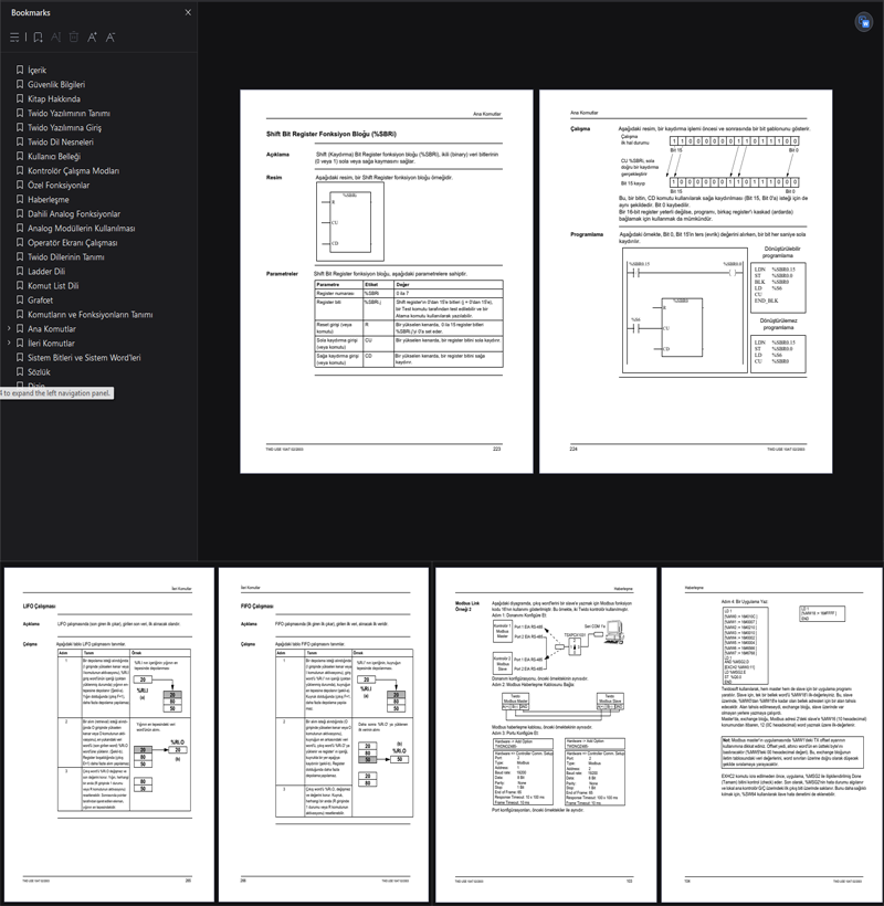 Twido PLC – Türkçe Kullanım Kılavuzu